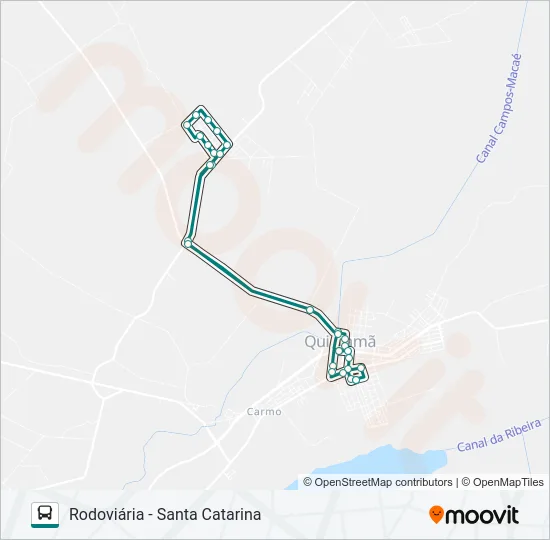 6 Bus Line Map