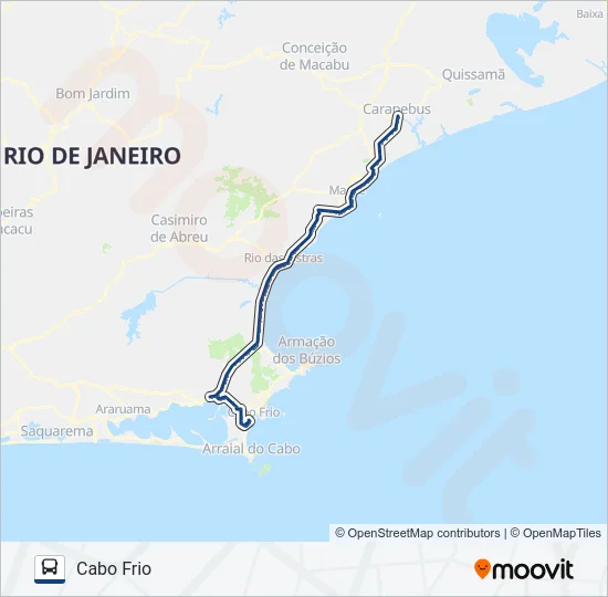 B432 Bus Line Map