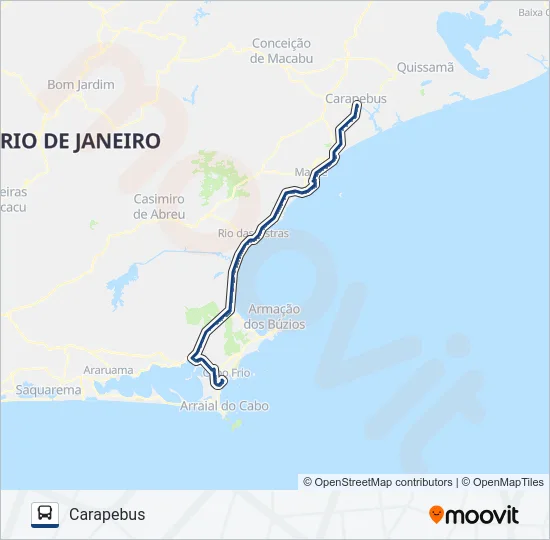 B432 Bus Line Map
