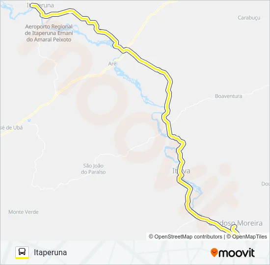 N101 Bus Line Map