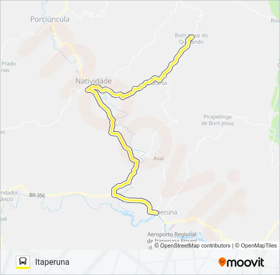 N400 Bus Line Map
