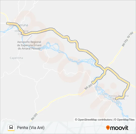 38 Bus Line Map