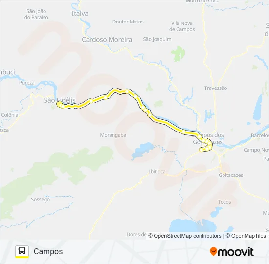 N150 Bus Line Map
