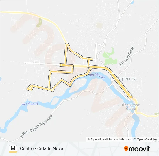 16 Bus Line Map