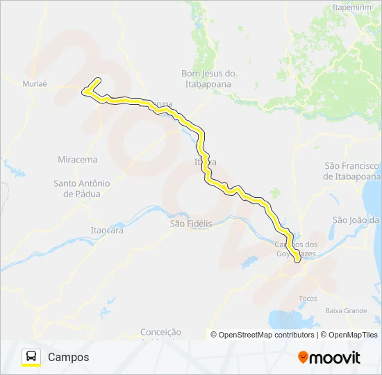 N410 Bus Line Map
