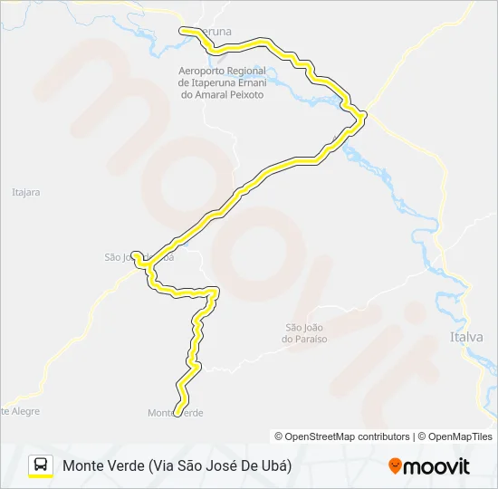 N460 Bus Line Map