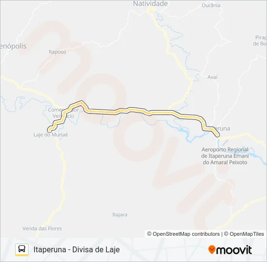 36 Bus Line Map