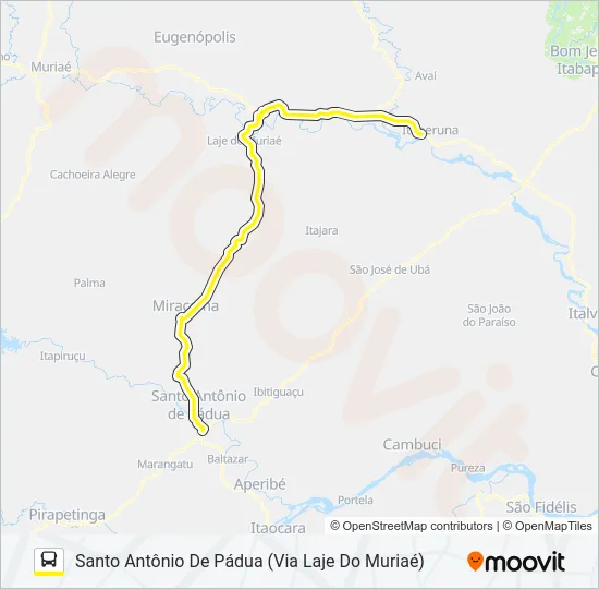N141 Bus Line Map