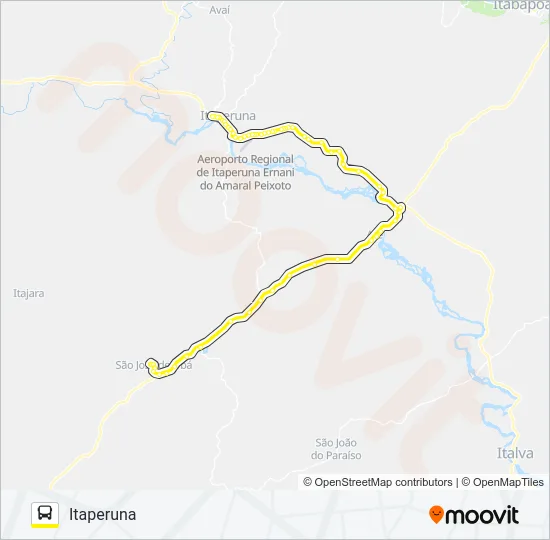 N461 Bus Line Map