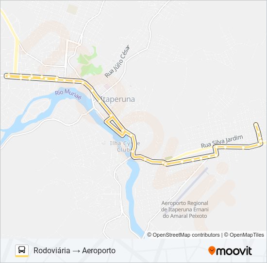 13 bus Line Map