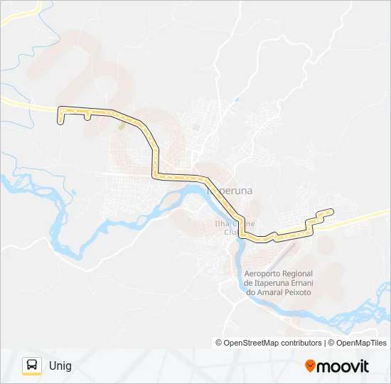 13 Bus Line Map