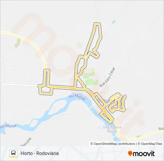 21 Bus Line Map