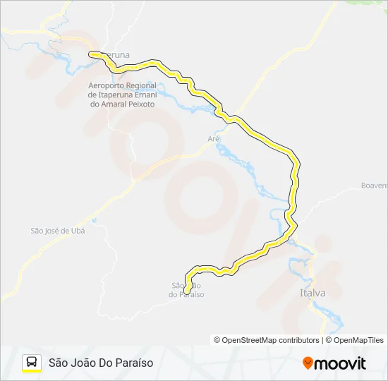 N415 Bus Line Map