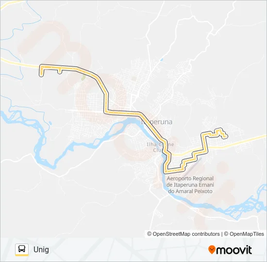 18 Bus Line Map