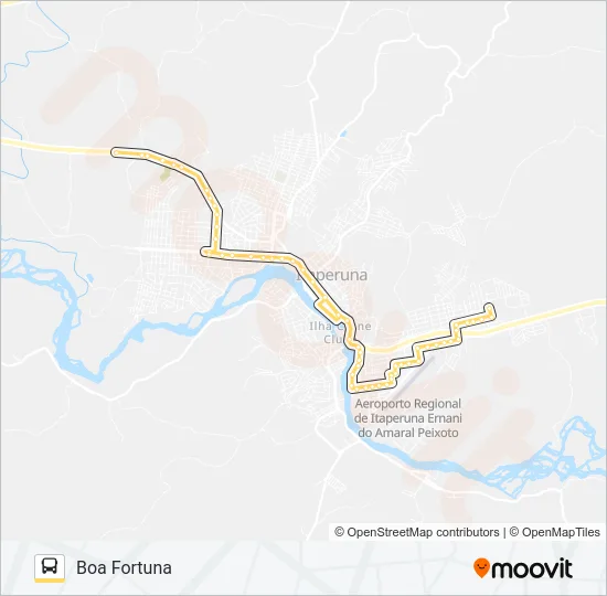 18 Bus Line Map