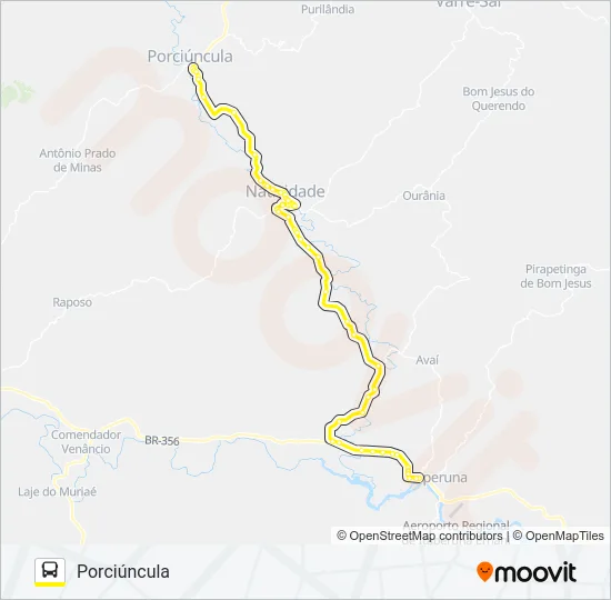 N111 Bus Line Map