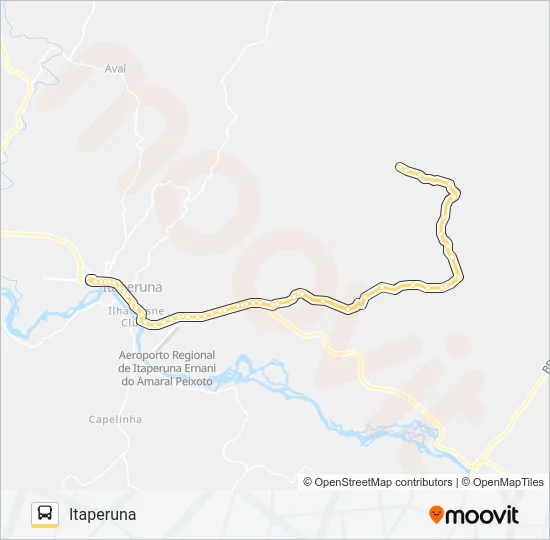 34 Bus Line Map