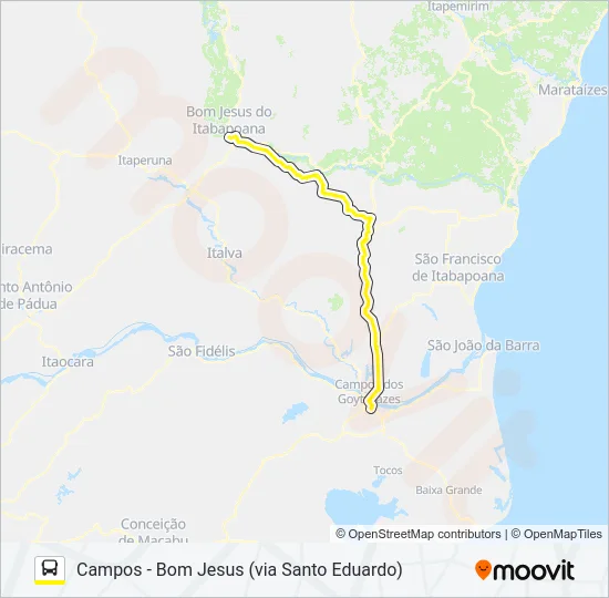 N160 Bus Line Map