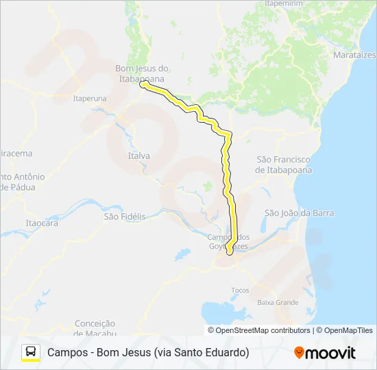 N160 Bus Line Map