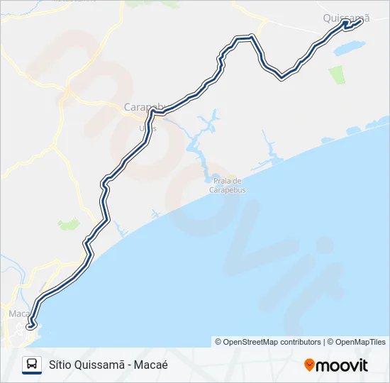 N225 Bus Line Map