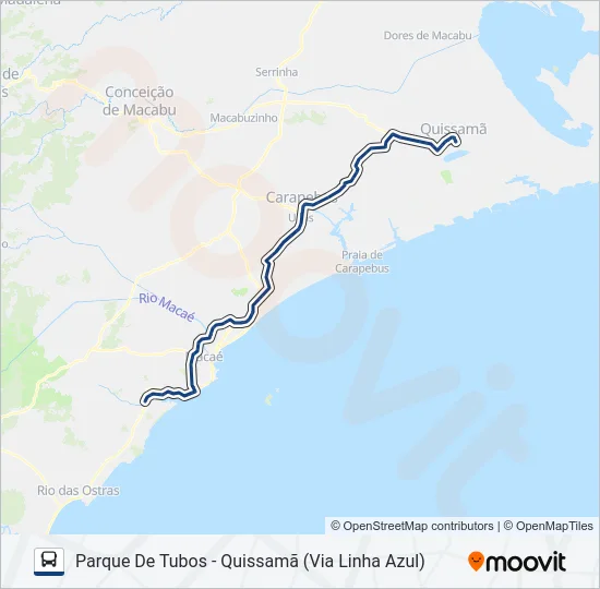 N230 Bus Line Map