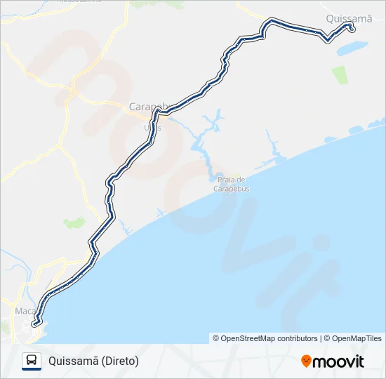 N230 Bus Line Map