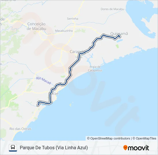N230 Bus Line Map