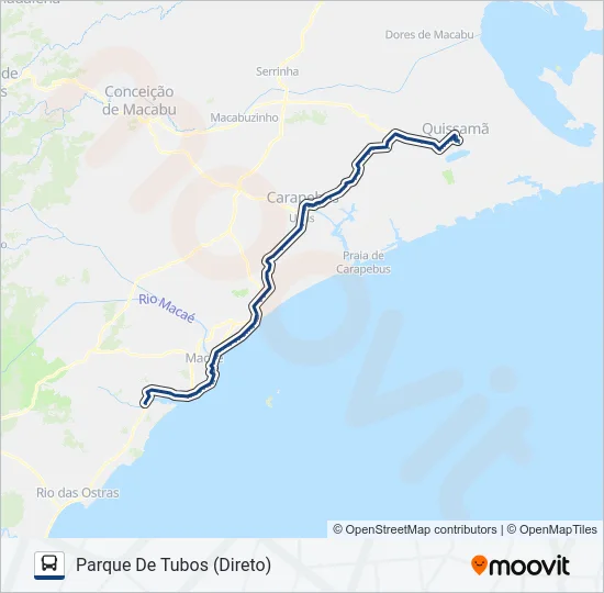 N230 Bus Line Map