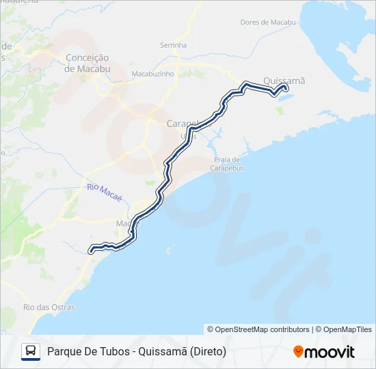 N230 Bus Line Map