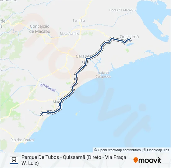 N230 Bus Line Map