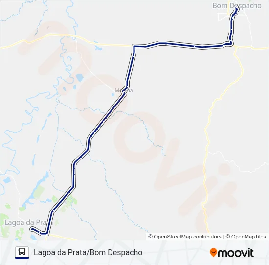 SÃO CRISTÓVÃO 3954.1 Bus Line Map