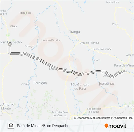 S.M. 1048.1 Bus Line Map