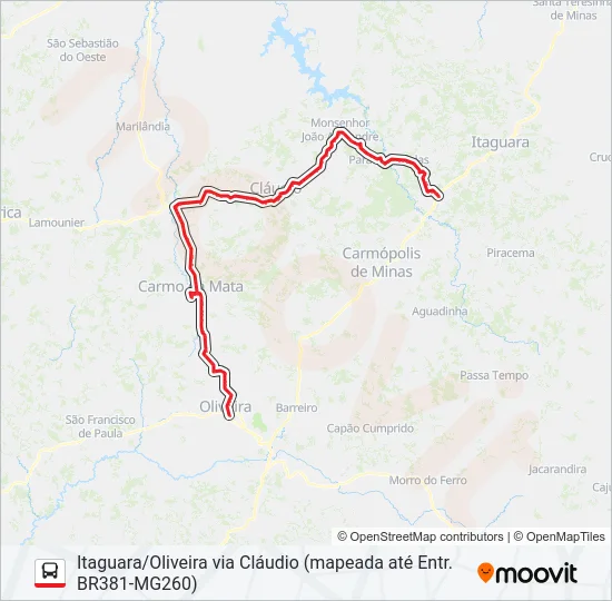 TRANSMOREIRA 4493 Bus Line Map