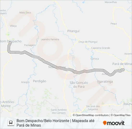 S.M. 1048.3 Bus Line Map