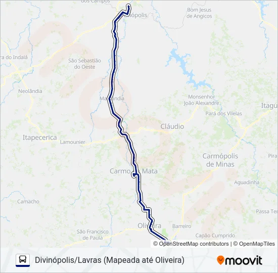 SÃO CRISTÓVÃO 3203 Bus Line Map