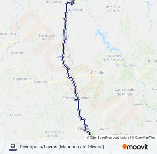 SÃO CRISTÓVÃO 3203 Bus Line Map