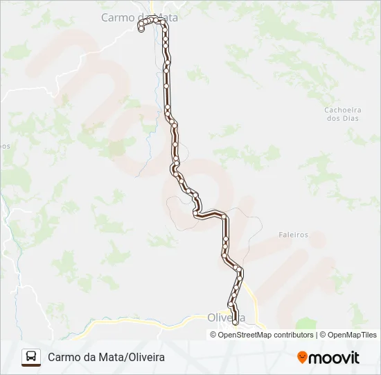 SARITUR 3787.1 Bus Line Map