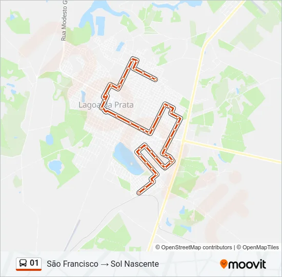 01 Bus Line Map