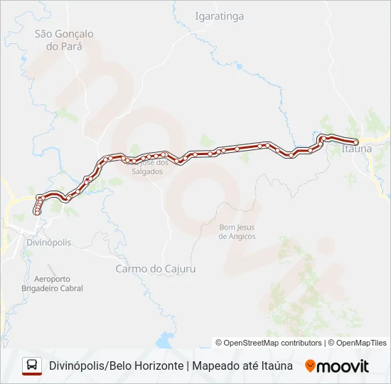 TEIXEIRA 1089 Bus Line Map