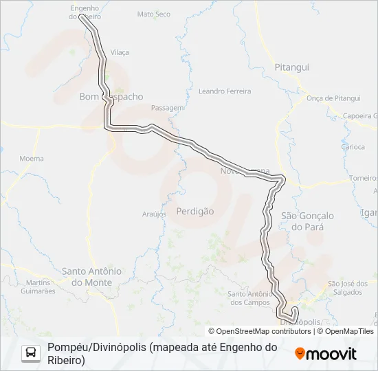 S.M. 3931 Bus Line Map