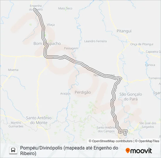S.M. 3931 Bus Line Map