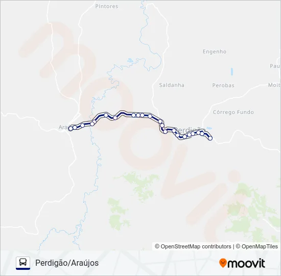 SÃO CRISTÓVÃO 3795.2 Bus Line Map