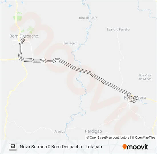 S.M. 1048.4 Bus Line Map