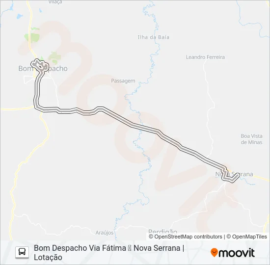 S.M. 1048.4 Bus Line Map