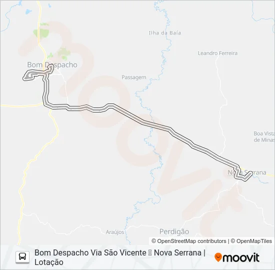 S.M. 1048.4 Bus Line Map