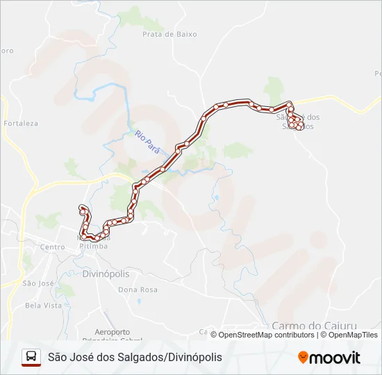 TEIXEIRA 3149 Bus Line Map