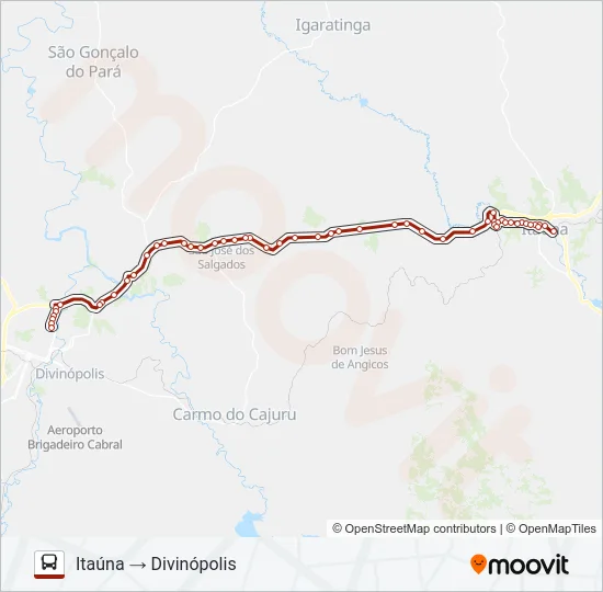 TEIXEIRA 3559 Bus Line Map
