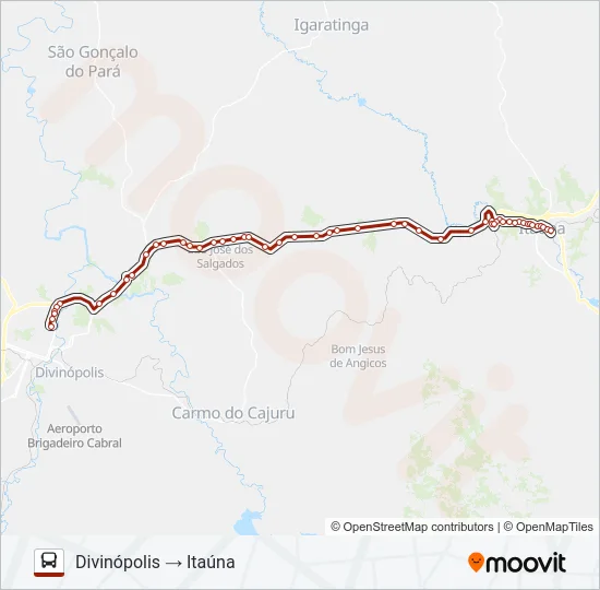 TEIXEIRA 3559 Bus Line Map