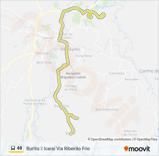 48 Bus Line Map