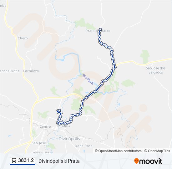 3831.2 bus Line Map